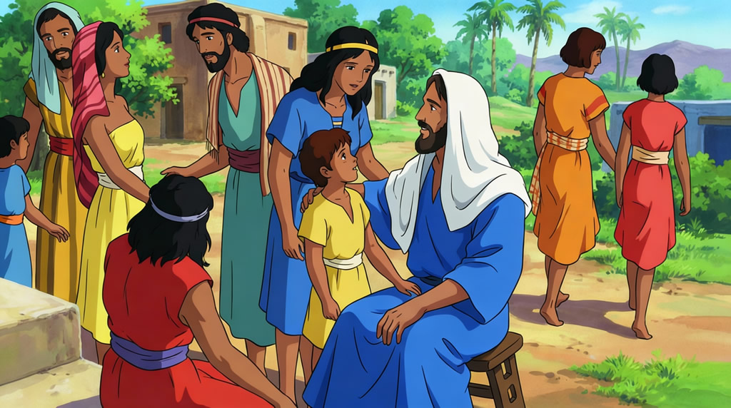 An example of an Adobe Firefly widescreen adjusted Glory Story image